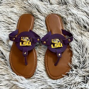 New LSU Women’s Sandals Size 6